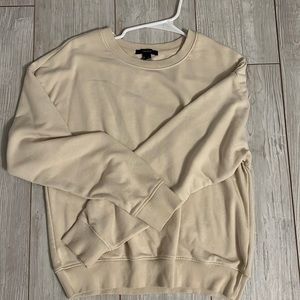F21: beige thin sweater